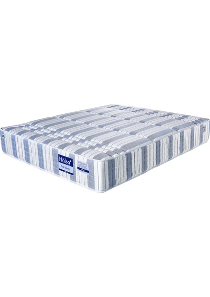 Stockholm Ingiliz Yünü Yaylı Çift Taraflı Organik Pamuk Yatak 160X200 cm