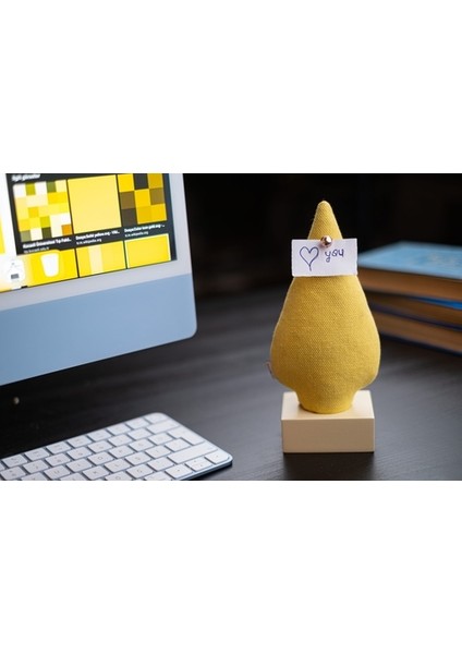 Kayigo Woody Krem Üçlü Ofis Seti - Sarı Ladin indirimleri