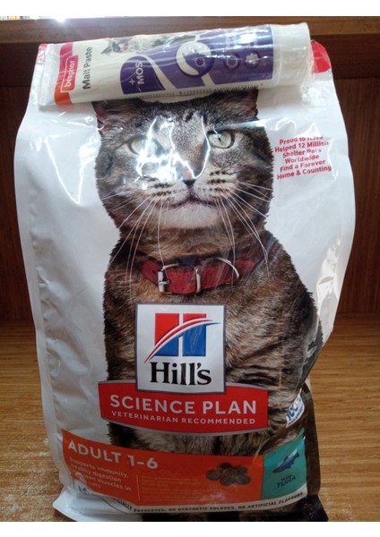 Ton Balıklı Yetişkin Kedi Maması 1,5 kg Şekersiz Malt Hediyeli