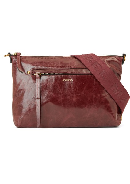 Nessah Bordo Kadın Deri Çanta