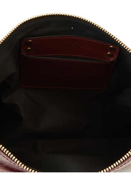 Nessah Bordo Kadın Deri Çanta indirimleri