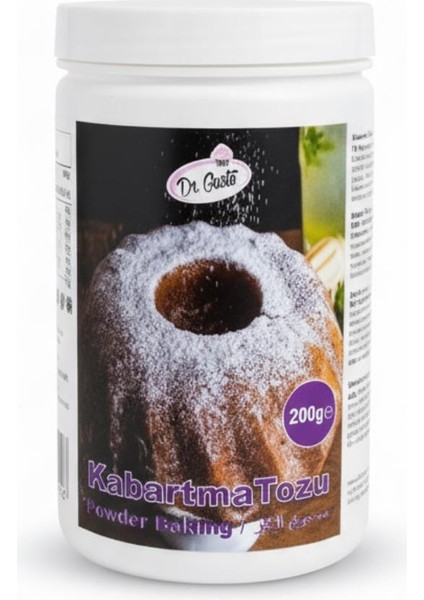 Kabartma Tozu 200 gr – Mükemmel Kabarma, Kusursuz Kıvam