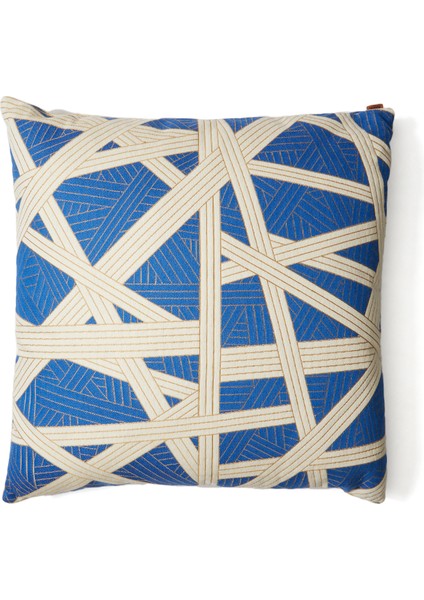 Nastri Mavi Beyaz 60X60 cm Dekoratif Yastık fiyatları