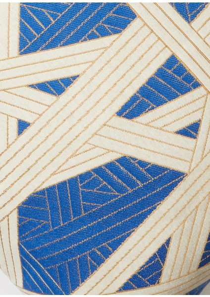 Nastri Mavi Beyaz 60X60 cm Dekoratif Yastık modelleri