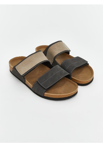 Yeni Sezon Süet Görünümlü Erkek Terlik