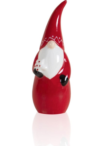 Dekoratif Yılbaşı Süsü Şans Cücesi 5X5X15 cm