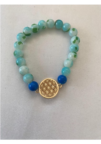 Yaşam Çiçeği Figürlü Bileklik