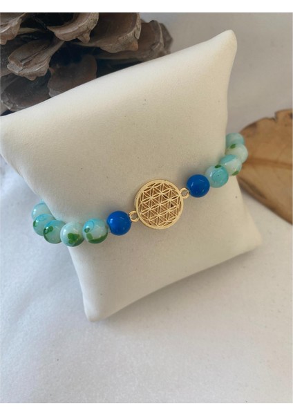 Yaşam Çiçeği Figürlü Bileklik fırsatları