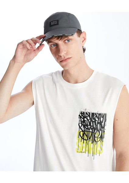 Yeni Sezon Yazı Baskılı Erkek Kep Şapka