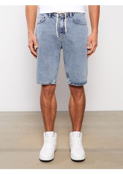 Yeni Sezon Standart Kalıp Erkek Jean Şort modelleri