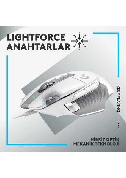 G502 x Kablolu Oyuncu Mouse 910-006147 fiyatları