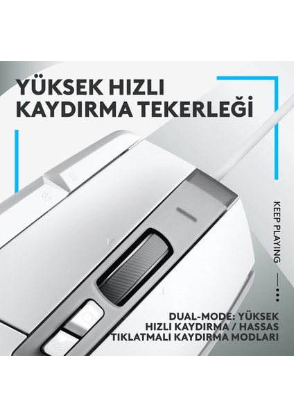 G502 x Kablolu Oyuncu Mouse 910-006147 modelleri