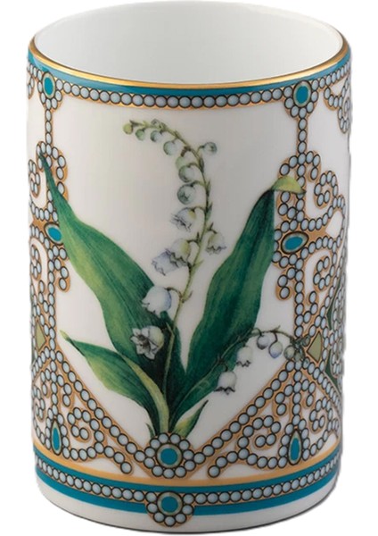 Zambak Desenli Porselen Kupa fiyatları