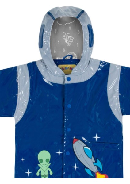Uzay Kahramanı Çocuk Yağmurluk 2 Yaş fiyatları