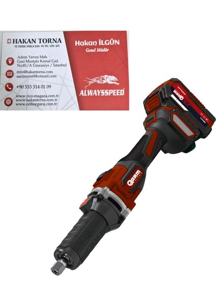 -HK- Arm RB-ZM06A 21V 1000W Fırçasız Şarjlı Kalıp Taşlama | 4 Kademeli Devir Ayarlı