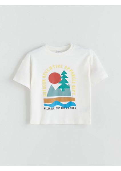Yeni Sezon Bisiklet Yaka Baskılı Erkek Çocuk Tişört fiyatları