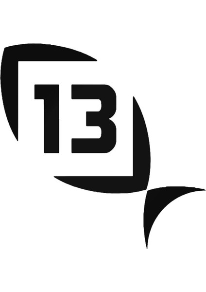 13 Fishing Tackle Sticker Araba Oto Arma Duvar Çıkartma