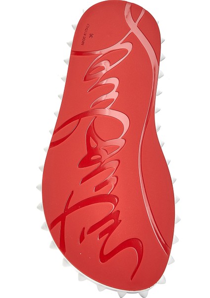 Super Loubi Beyaz Kadın Plaj Terliği indirimleri