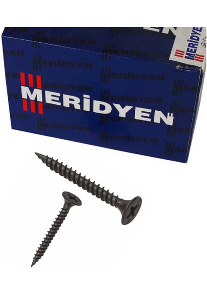 Sunta Vidası 2.5X16MM 1000 Adet Siyah(10 Paket) Dökme