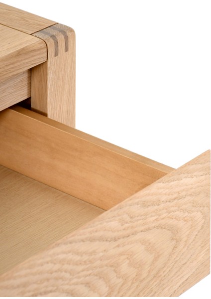 Modesto Natürel Meşe Tek Çekmeceli Komodin