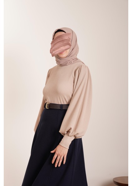 Kloş Kaşe Etek - Lacivert indirimleri