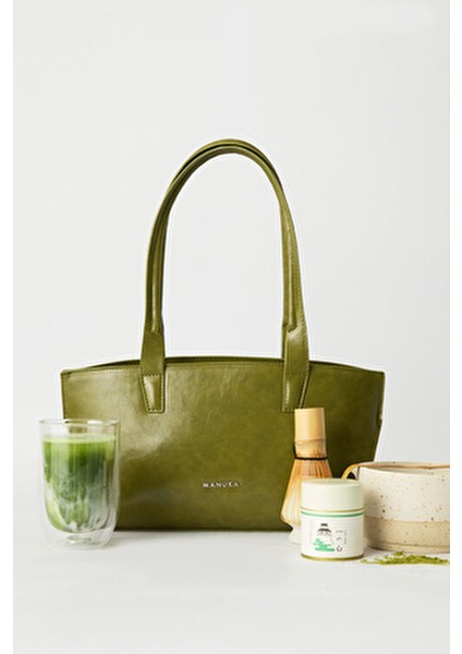 Ukıyo Omuz Çantası Matcha