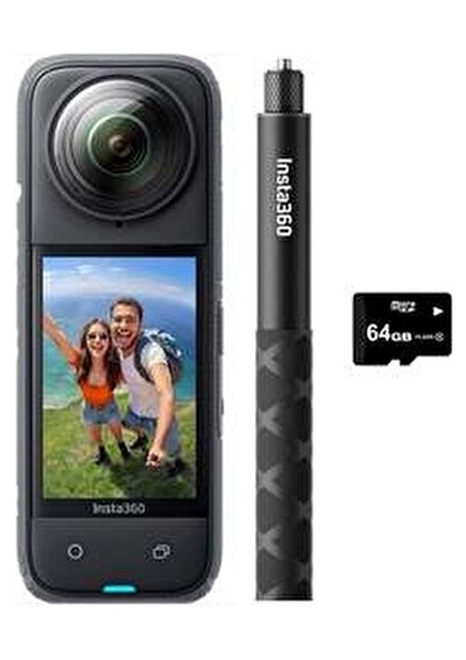 X4 Aksiyon Kamera - Selfie Stick 114 cm