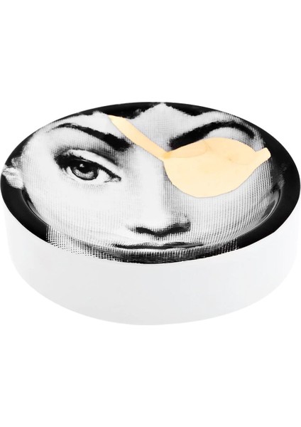 Tema E Variazioni No 82 Gold Porselen Kül Tablası