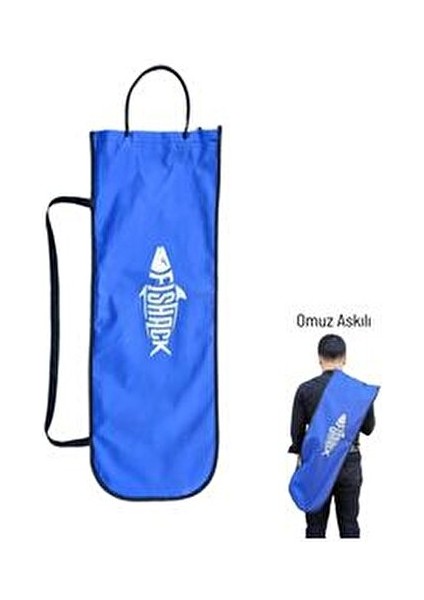 Olta Taşıma Çantası - Omuz Askılı Kamış Çantası - (38010)