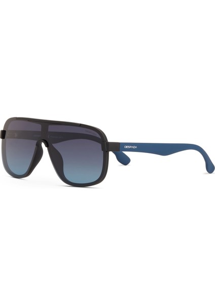 Ds 2376 C2 Mat Siyah Asetat Unisex Güneş Gözlüğü