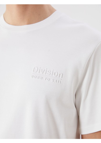 Yeni Sezon Bisiklet Yaka Baskılı Erkek Tişört modelleri