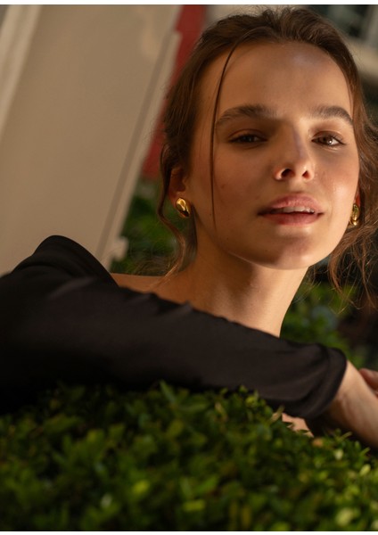 Camilla 14 Ayar Altın Kadın Küpe modelleri