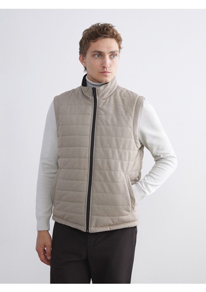 Yeni Sezon Çift Taraflı Dik Yaka Erkek Şişme Yelek fiyatları