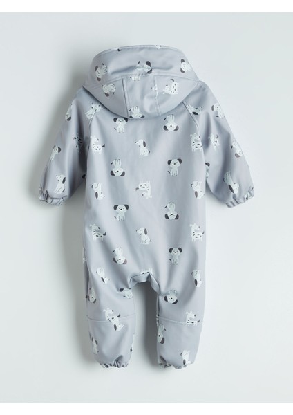 Yeni Sezon Kapüşonlu Baskılı Erkek Bebek Astronot Mont fiyatları