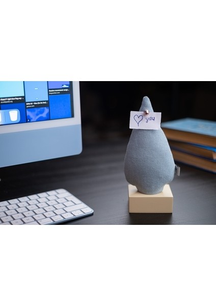 Kayigo Woody Krem Üçlü Ofis Seti - Mavi Ladin fiyatları