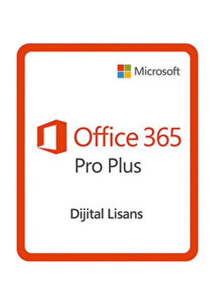 Office 365 Pro Plus Dijital Lisans Hesabı 1 Yıl 2025