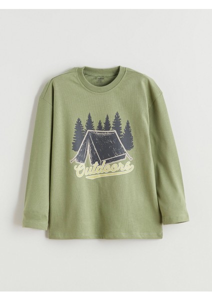 Yeni Sezon Uzun Kollu Erkek Çocuk Tişört 2'li fiyatları