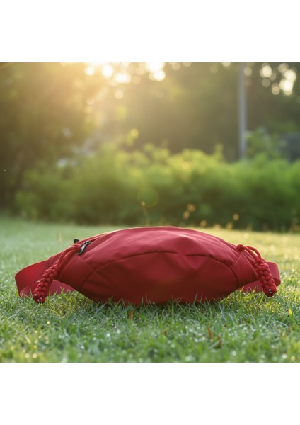 Kırmızı Çapraz Çanta Bel Çantası Spor Çantası Ultra Hafif Oxford Kumaş Suya Dayanıklı fırsatları