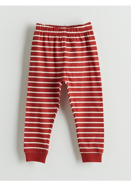 Yeni Sezon Bisiklet Yaka Baskılı Erkek Bebek Pijama Takım fırsatları