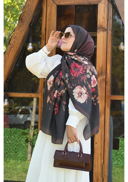 Desenay Navy Blossom Şal