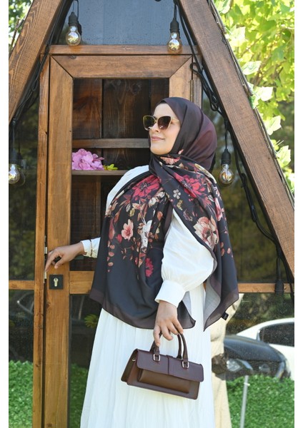 Desenay Navy Blossom Şal