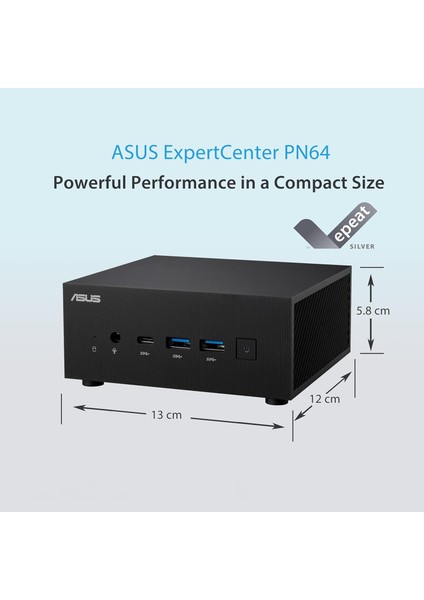 PN64-BB3012MD Intel Core I3-1220P 8gb 256GB SSD Freedos Mini Pc Masaüstü Bilgisayar (Upgrd)