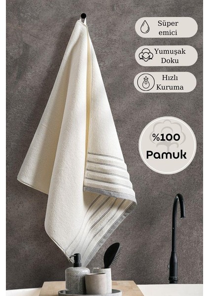 Tekli Havlu Mıcro Pamuk Eco Karna Vesta - 50 x 90 modelleri