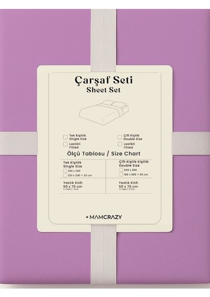 Tek / Çift Kişilik %100 Pamuk Ranforce Lastikli Çarşaf Takımı Beyaz modelleri