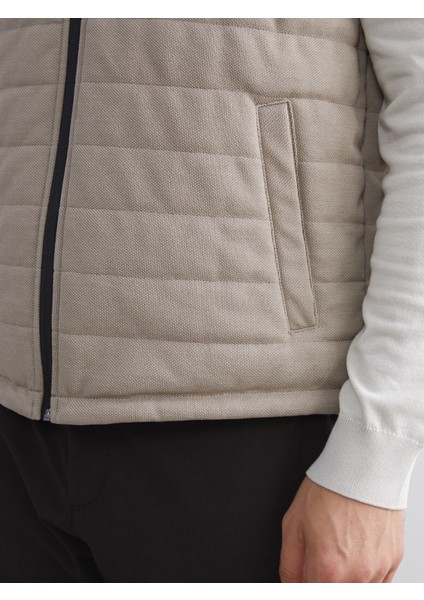 Yeni Sezon Çift Taraflı Dik Yaka Erkek Şişme Yelek fırsatları