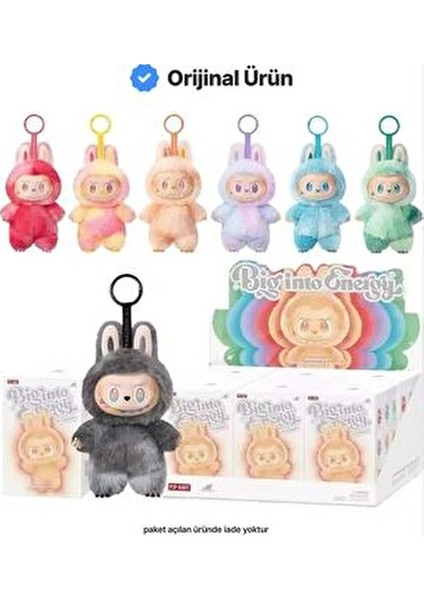 Labub Süpriz Paket The Monsters Have A Seat Labub Anahtarlık ( Orijinal Ürün ) Karışık Paket 17 cm Peluş anahtarlık kutu içerisinden Farklı renkli labubu peluş anahtarlı oyuncaklar vardır.