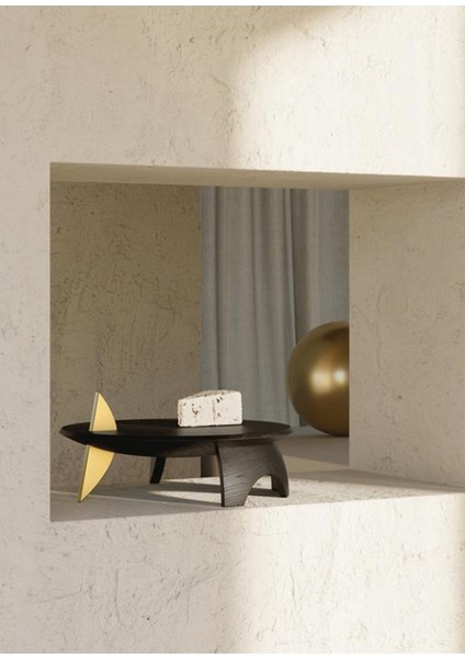 Kelly Behun Leaf Siyah Ayaklı Ahşap Servis fiyatları