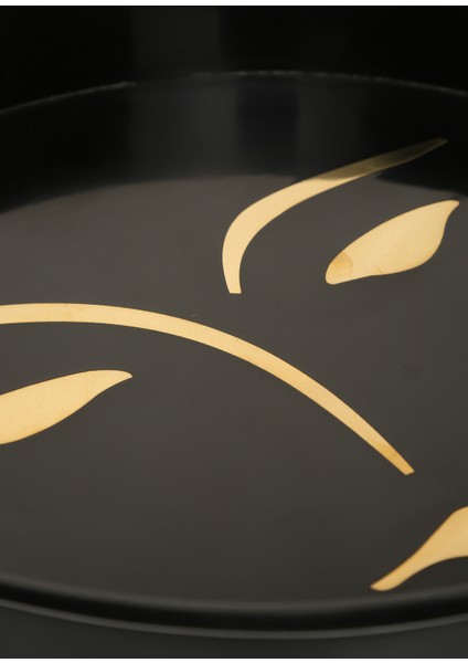 Kelly Yüz Desenli Ahşap Tepsi modelleri