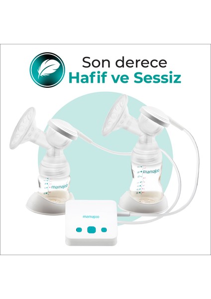 Göğüs Pedi ve Duck Valf Hediyeli Elektronik USB Çiftli Göğüs Pompası modelleri