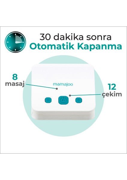 Göğüs Pedi ve Duck Valf Hediyeli Elektronik USB Çiftli Göğüs Pompası fırsatları